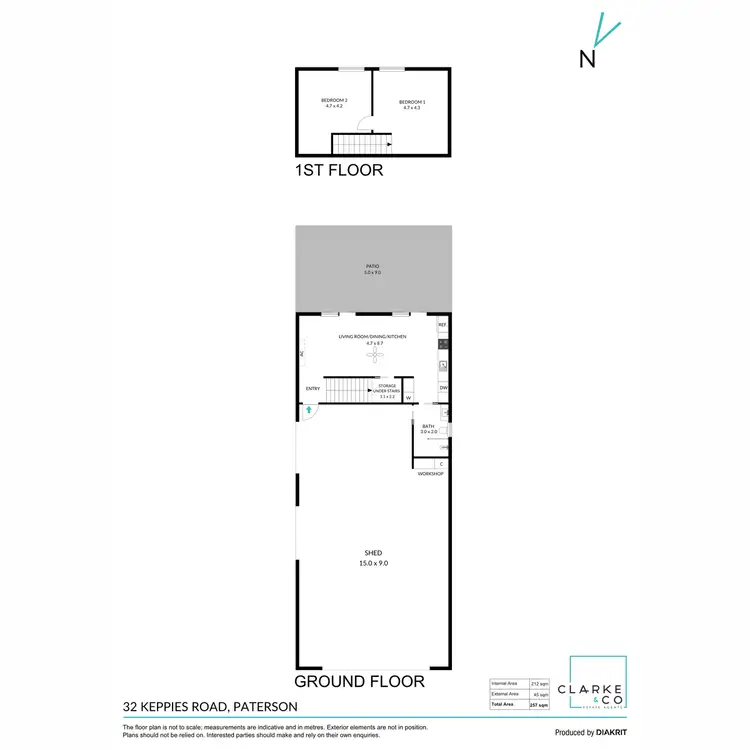 Floorplan of Homely house listing, 32 Keppies Road, Paterson NSW 2421