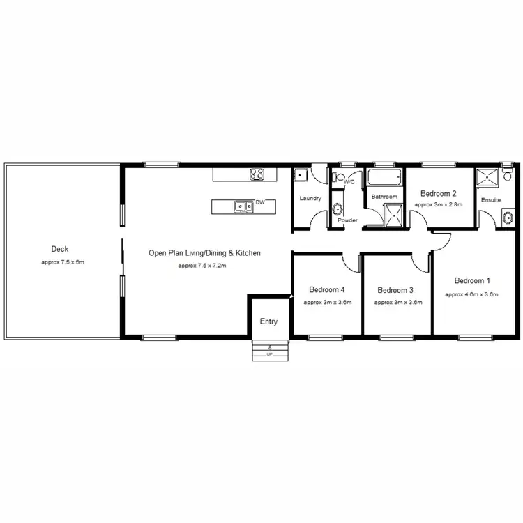 Floorplan of Homely house listing, 13 Thompson Street, Port Augusta SA 5700