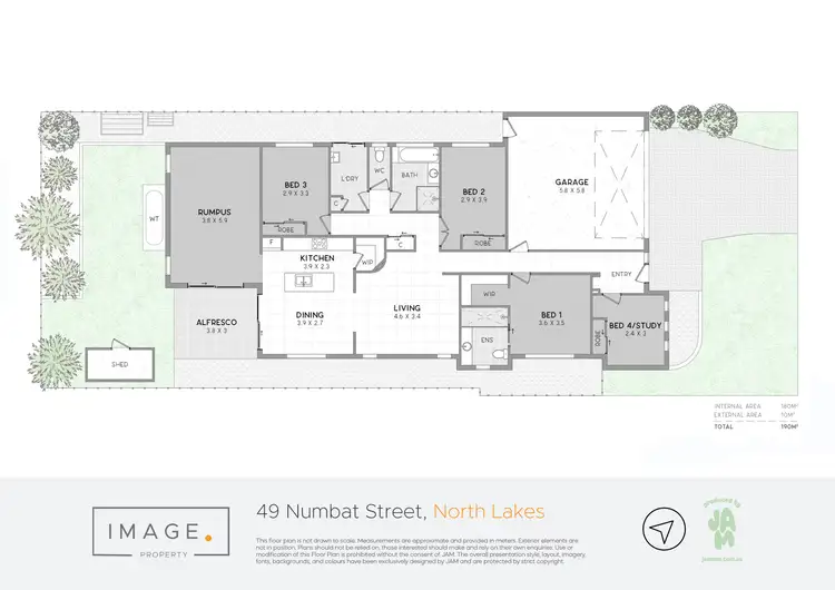 Floorplan of Homely house listing, 49 Numbat Street, North Lakes QLD 4509