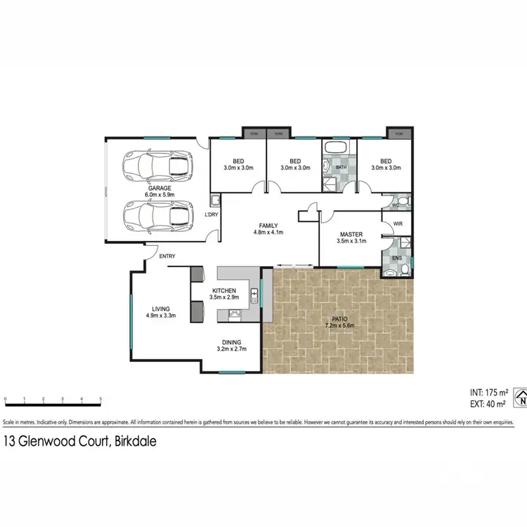 Floorplan of Homely house listing, 13 Glenwood Court, Birkdale QLD 4159