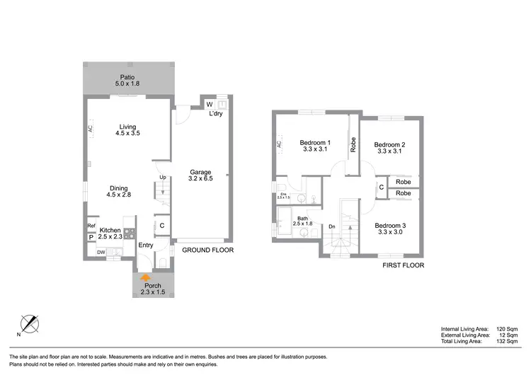 Floorplan of Homely townhouse listing, 6/2 Lavender Drive, Griffin QLD 4503