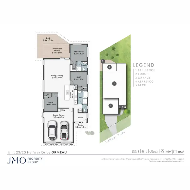Floorplan of Homely house listing, 23/20 Halfway Drive, Ormeau QLD 4208