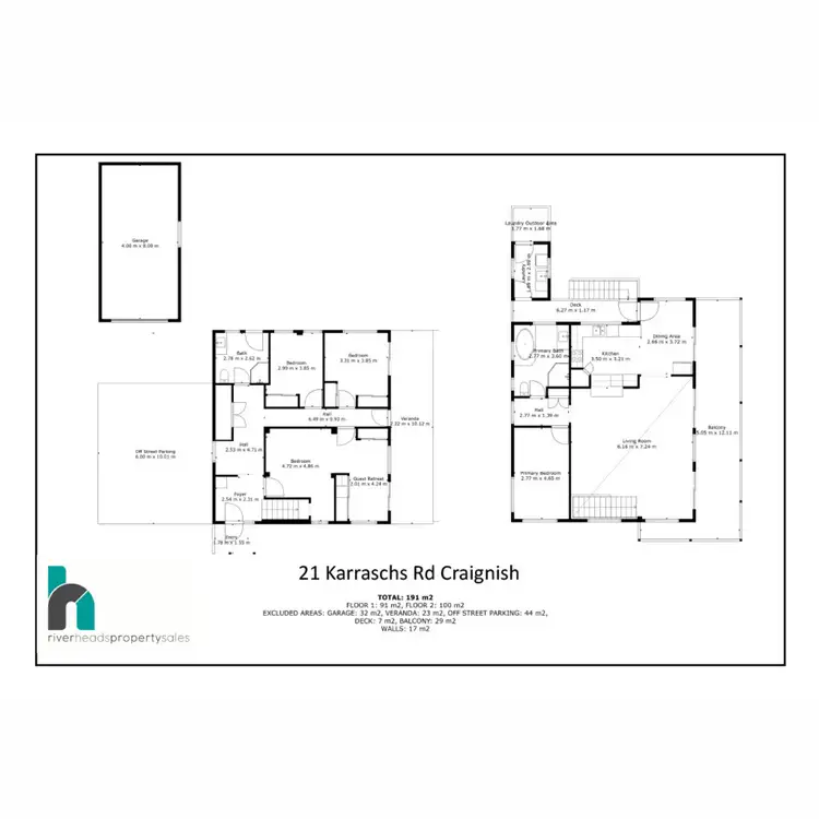 Floorplan of Homely house listing, 21 Karraschs Road, Craignish QLD 4655