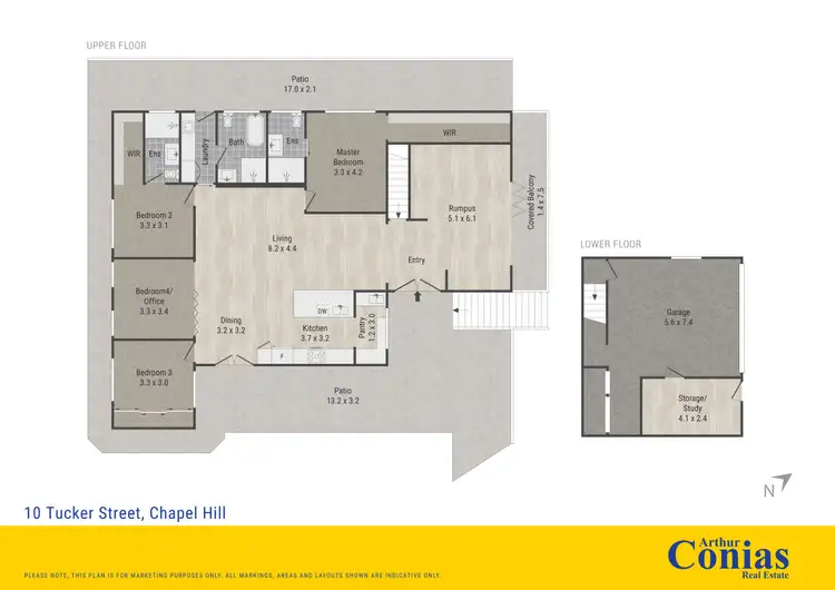 Floorplan of Homely house listing, 10 Tucker Street, Chapel Hill QLD 4069