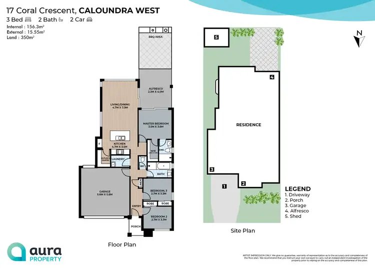 Floorplan of Homely house listing, 17 Coral Crescent, Caloundra West QLD 4551