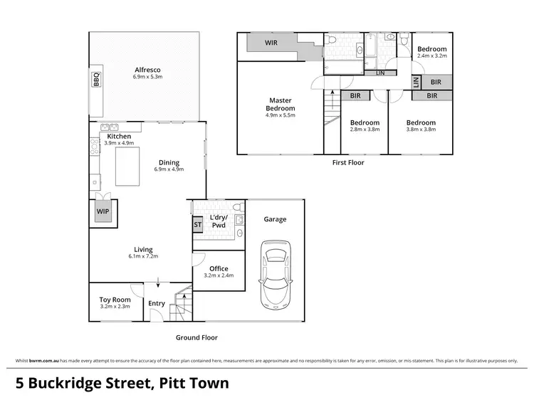 Floorplan of Homely house listing, 5 Buckridge Street, Pitt Town NSW 2756