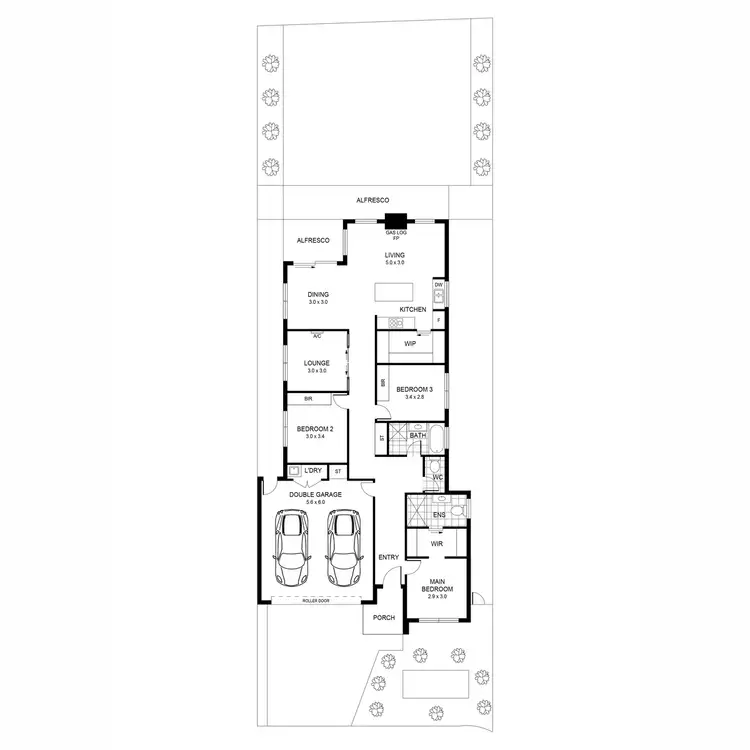 Floorplan of Homely house listing, 21 Power Way, North Geelong VIC 3215