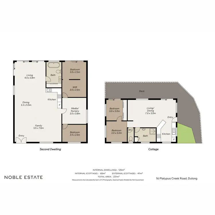Floorplan of Homely rural property listing, 16 Platypus Creek Road, Dulong QLD 4560
