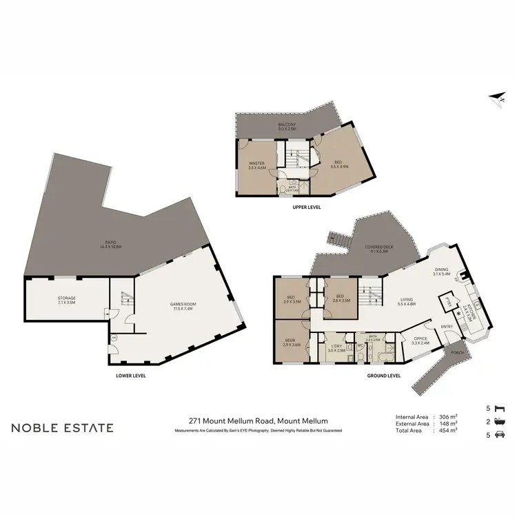 Floorplan of Homely house listing, 271 Mount Mellum Road, Mount Mellum QLD 4550