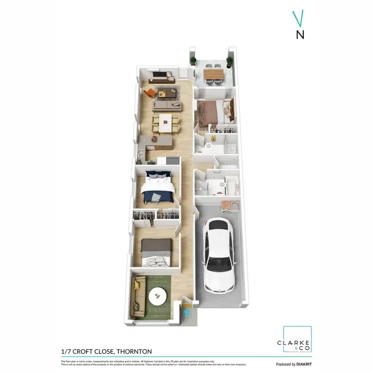 Floorplan of Homely house listing, 1/7 Croft Close, Thornton NSW 2322