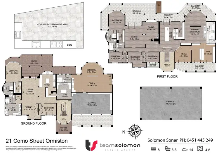Floorplan of Homely house listing, 21 Como Street, Ormiston QLD 4160