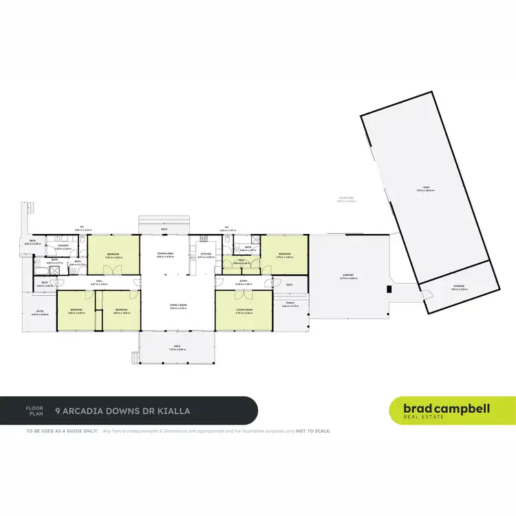 Floorplan of Homely house listing, 9 Arcadia Downs Drive, Kialla VIC 3631