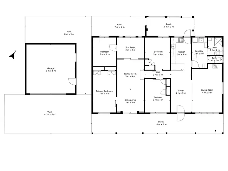 Floorplan of Homely house listing, 7 Gooburrum Road, Gooburrum QLD 4670