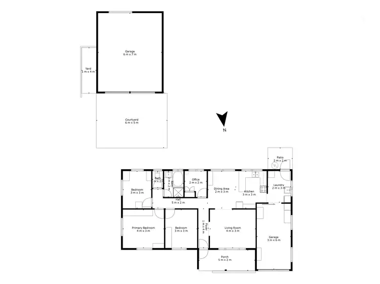 Floorplan of Homely house listing, 3 Donovan Street, Kepnock QLD 4670