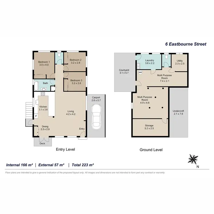 Floorplan of Homely house listing, 6 Eastbourne Street, Chermside West QLD 4032