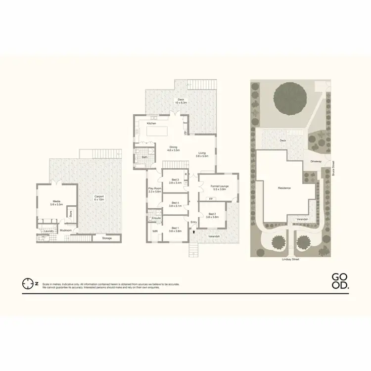 Floorplan of Homely house listing, 93 Lindsay Street, East Toowoomba QLD 4350
