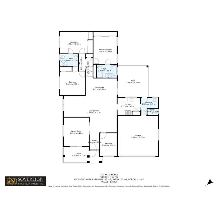 Floorplan of Homely house listing, 8 Myora Close, Darling Heights QLD 4350