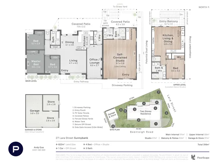 Floorplan of Homely house listing, 27 Lara Street, Sunnybank QLD 4109