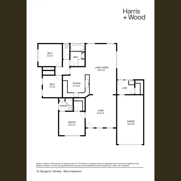 Floorplan of Homely house listing, 12 Mugavin Drive, Warrnambool VIC 3280