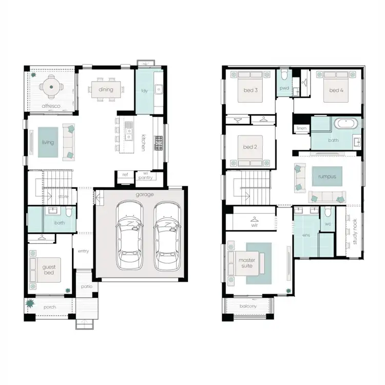 Floorplan of Homely house listing, 30 Frampton Drive, Gilead NSW 2560