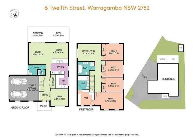 Floorplan of Homely house listing, 6 Twelfth Street, Warragamba NSW 2752