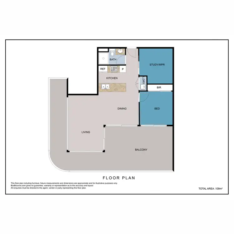 Floorplan of Homely apartment listing, 182/61 Camilleri Way, Gungahlin ACT 2912