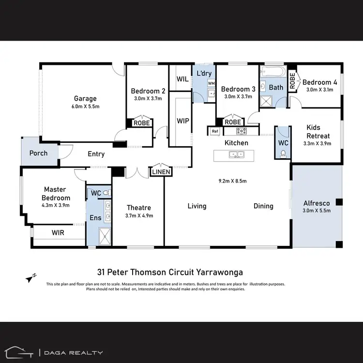 Floorplan of Homely house listing, 31 Peter Thomson Circuit, Yarrawonga VIC 3730