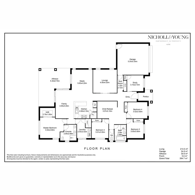 Floorplan of Homely house listing, 9 Thornbill Court, Buderim QLD 4556