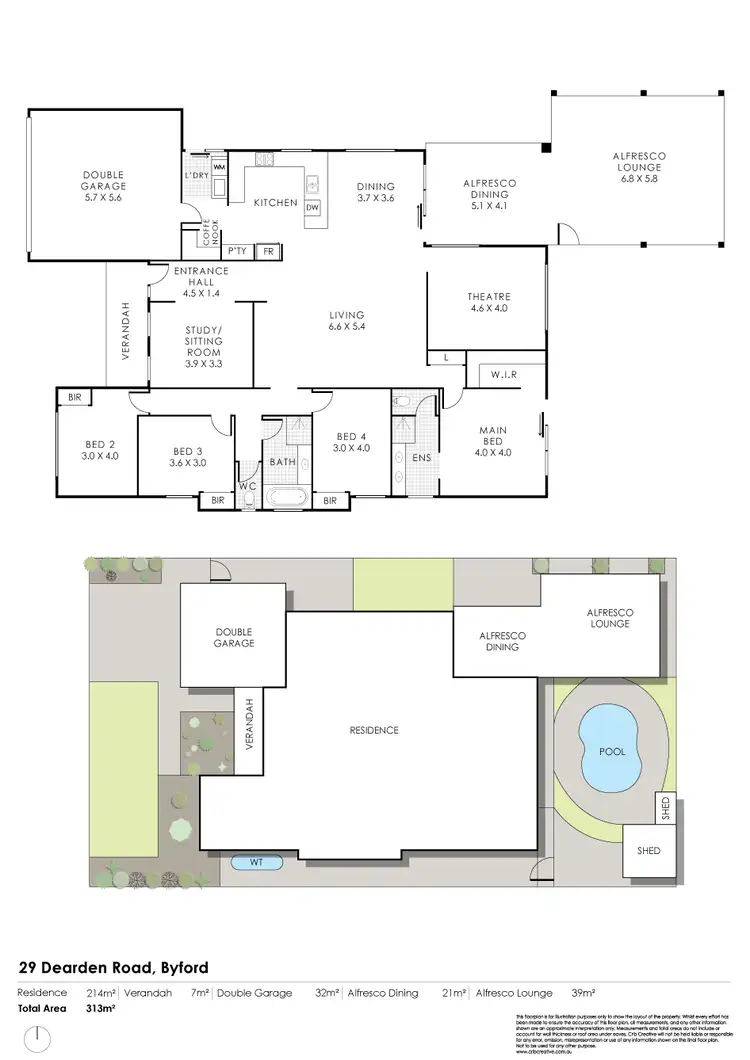 Floorplan of Homely house listing, 29 Dearden Road, Byford WA 6122
