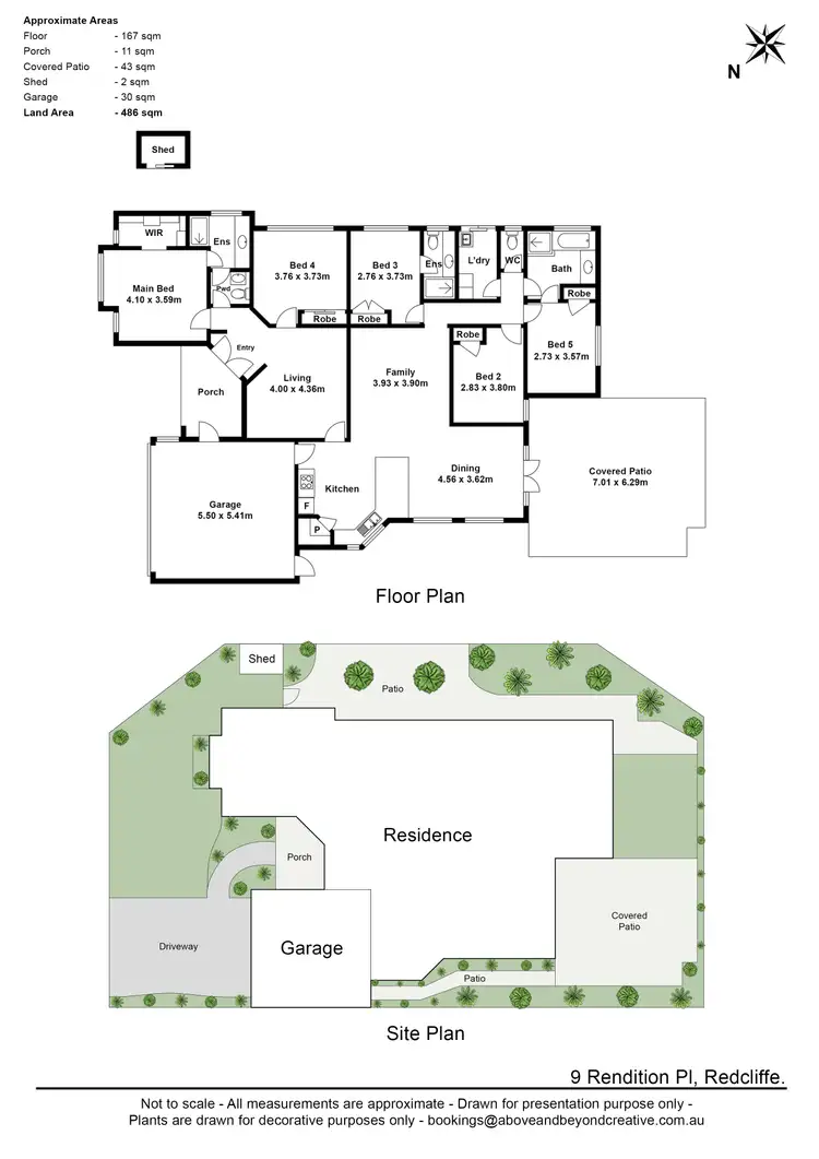 Floorplan of Homely house listing, 9 Rendition Place, Redcliffe WA 6104