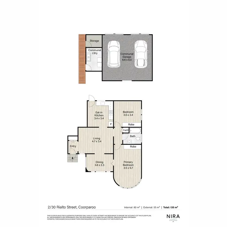 Floorplan of Homely apartment listing, 2/30 Rialto Street, Coorparoo QLD 4151