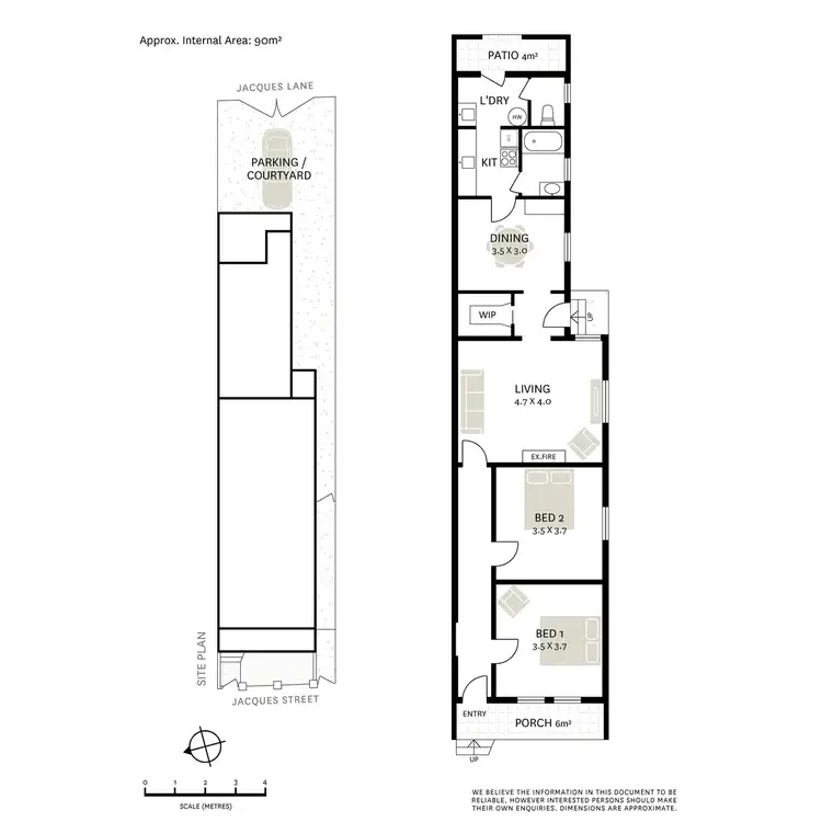 Floorplan of Homely house listing, 4 Jacques Street, Balmain NSW 2041