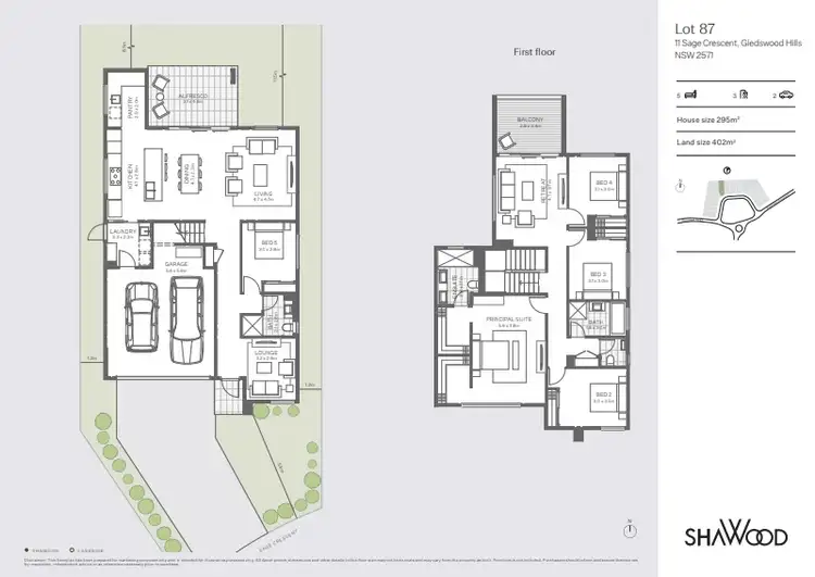 Floorplan of Homely house listing, 11 Sage Crescent, Gledswood Hills NSW 2557