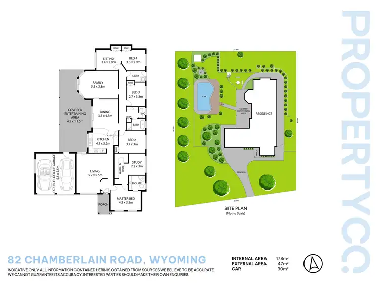 Floorplan of Homely house listing, 82 Chamberlain Road, Wyoming NSW 2250