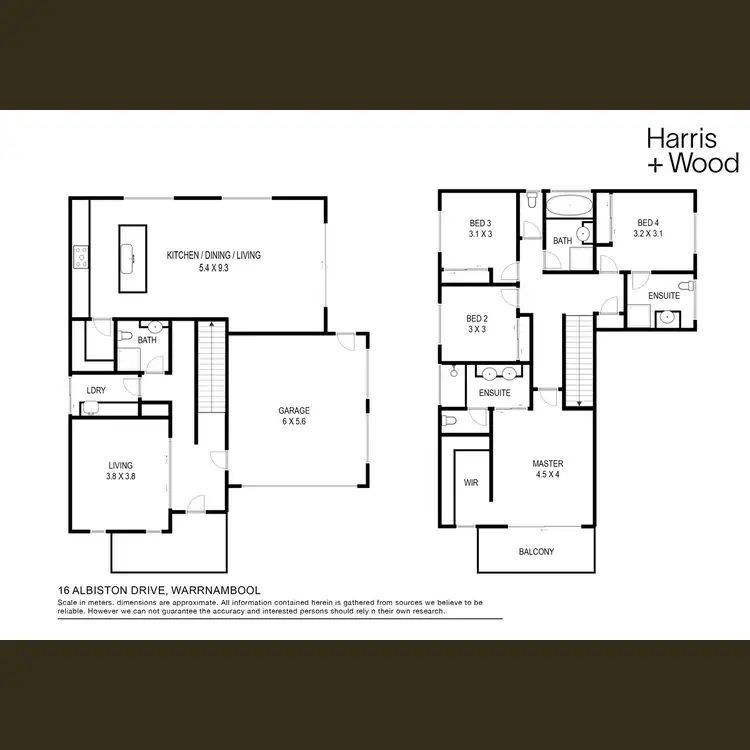 Floorplan of Homely house listing, 16 Albiston Drive, Warrnambool VIC 3280