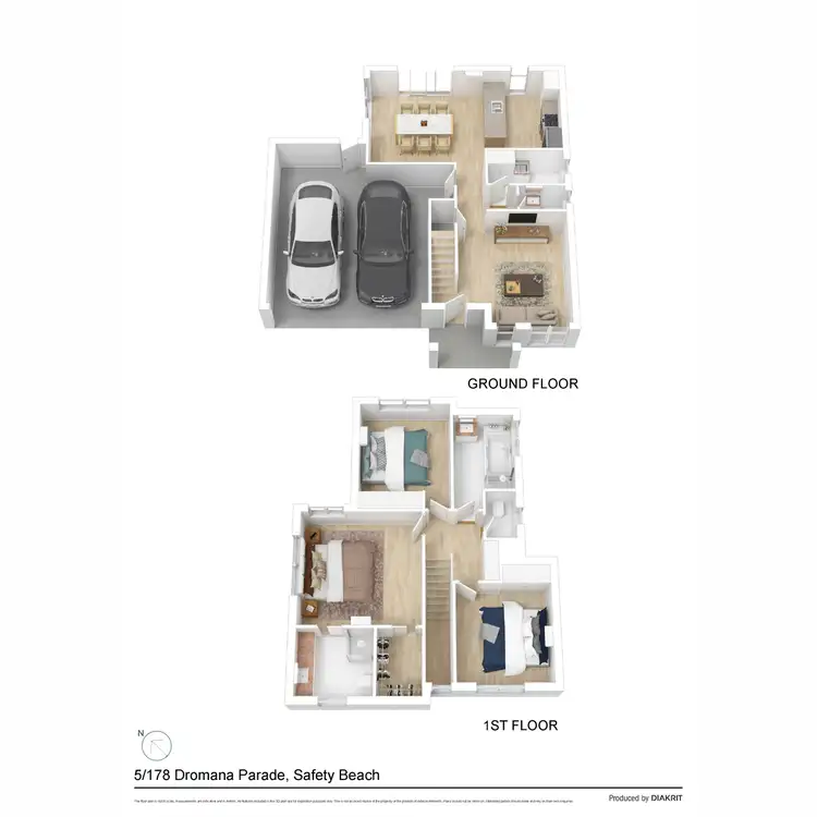 Floorplan of Homely unit listing, 5/178 Dromana Parade, Safety Beach VIC 3936