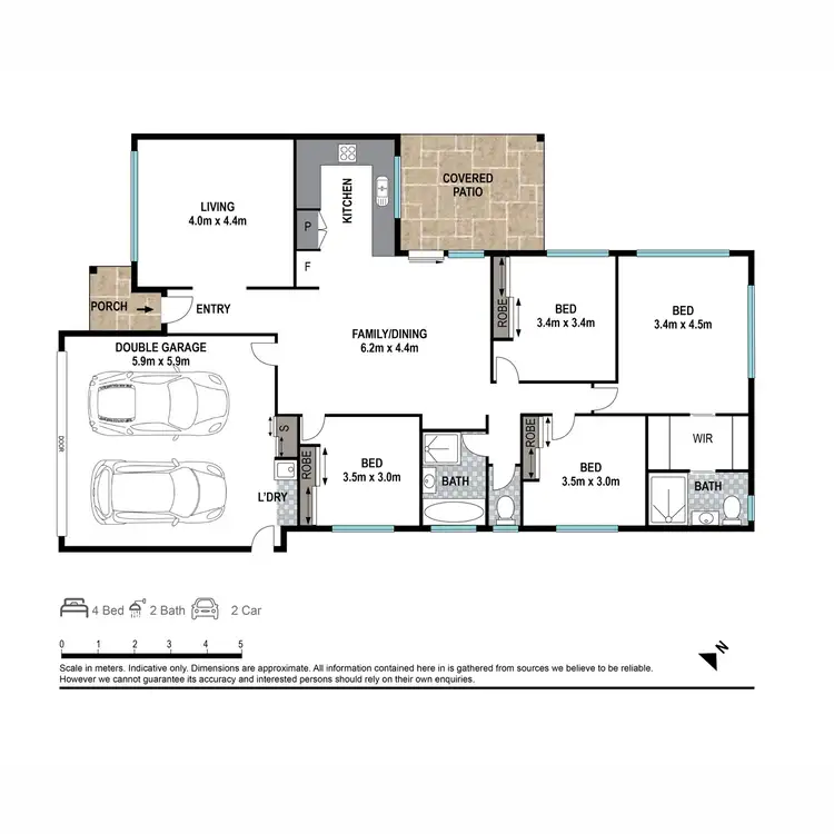 Floorplan of Homely house listing, 24 Rodgers Lane, Kallangur QLD 4503