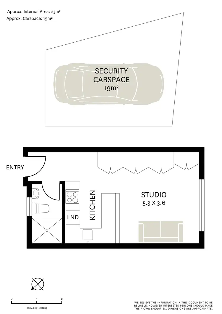 Floorplan of Homely apartment listing, 2/23 Meriton Street, Gladesville NSW 2111
