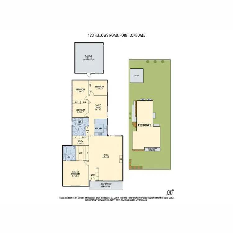 Floorplan of Homely house listing, 123 Fellows Road, Point Lonsdale VIC 3225