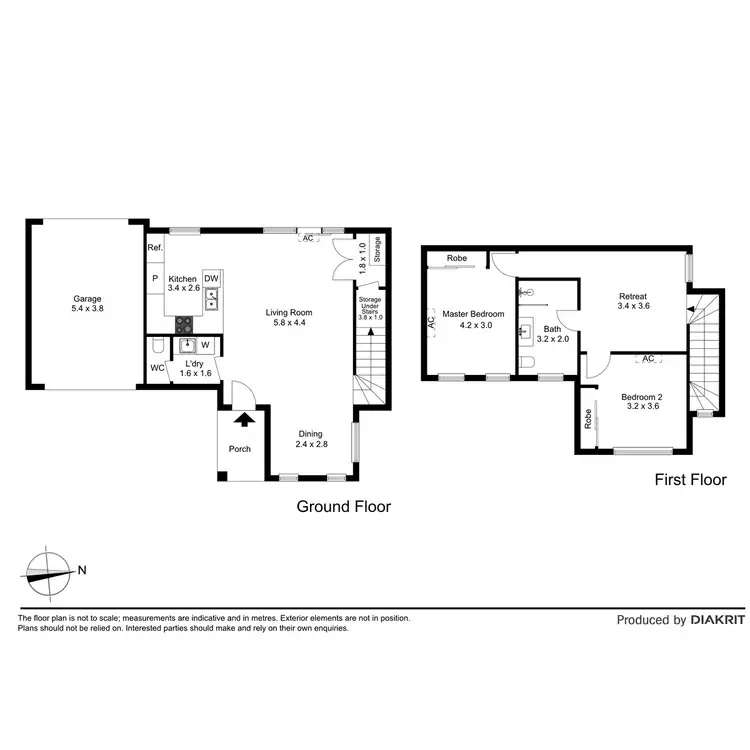 Floorplan of Homely townhouse listing, 3/7 Kilby Close, Epping VIC 3076