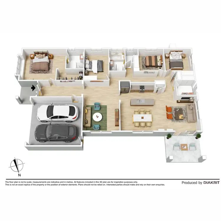 Floorplan of Homely house listing, 2 Nikolai Court, Wallan VIC 3756