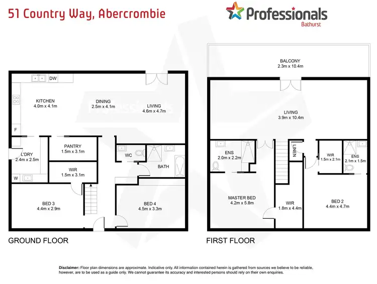 Floorplan of Homely house listing, 51 Country Way, Abercrombie NSW 2795