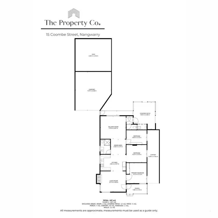 Floorplan of Homely house listing, 15 Coombe Street, Nangwarry SA 5277