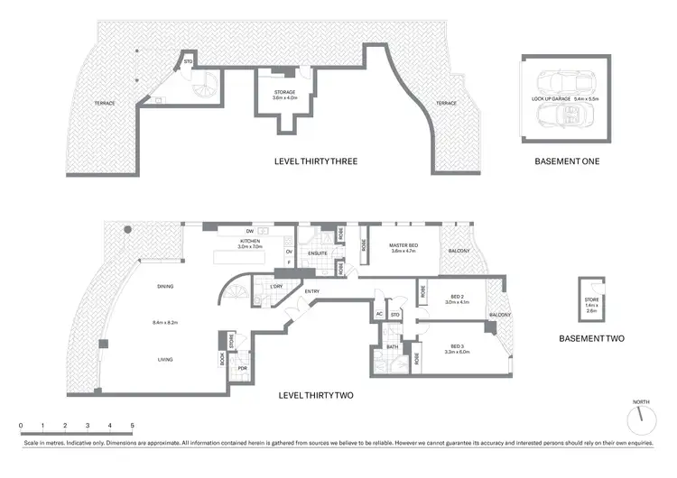 Floorplan of Homely apartment listing, 222 Sussex Street, Sydney NSW 2000