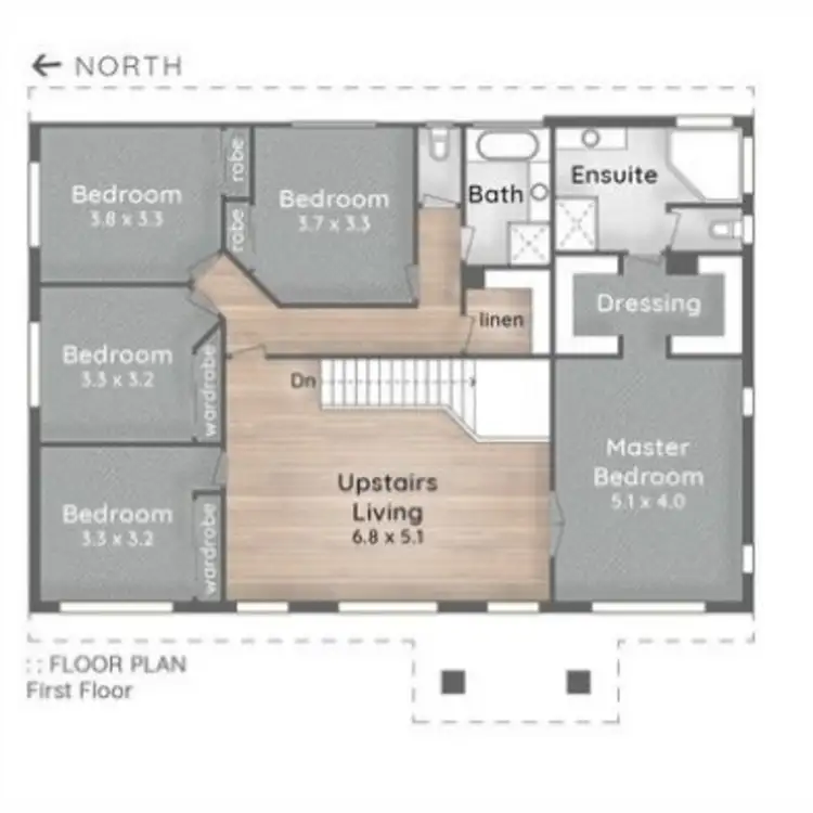 Floorplan of Homely house listing, 17 Sangster Crescent, Pacific Pines QLD 4211