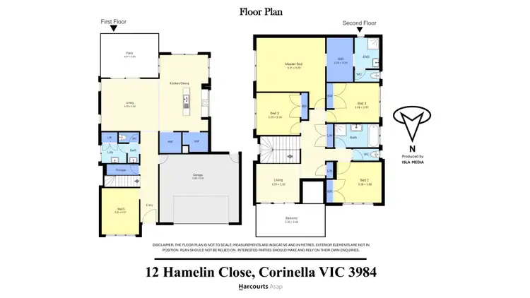 Floorplan of Homely house listing, 12 Hamelin Close, Corinella VIC 3984