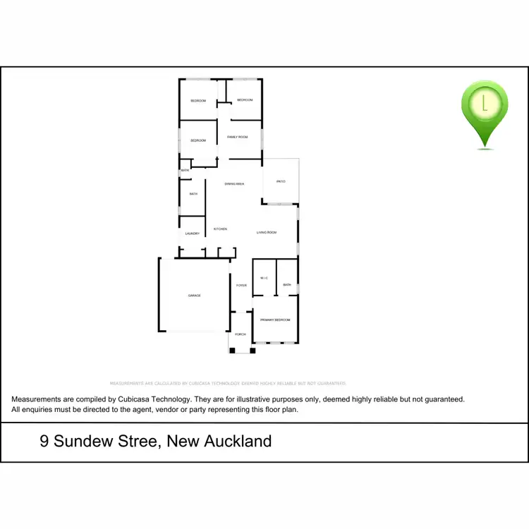 Floorplan of Homely house listing, 9 Sundew Street, New Auckland QLD 4680
