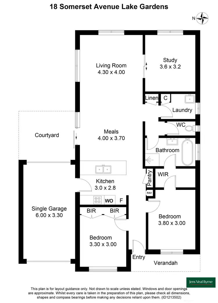 Floorplan of Homely townhouse listing, 18 Somerset Avenue, Lake Gardens VIC 3355