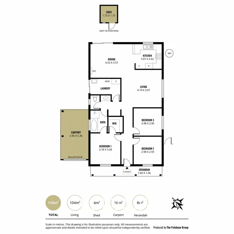 Floorplan of Homely house listing, 8 Brookside Close, Davoren Park SA 5113