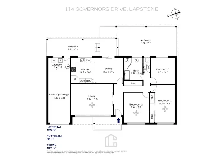 Floorplan of Homely house listing, 114 Governors Drive, Lapstone NSW 2773